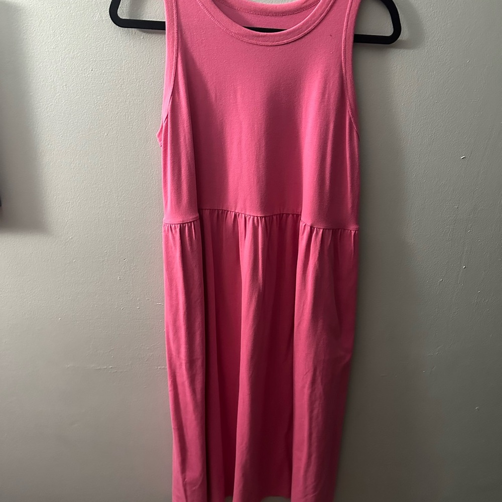 a new day Sleeveless Coral Midi Dress